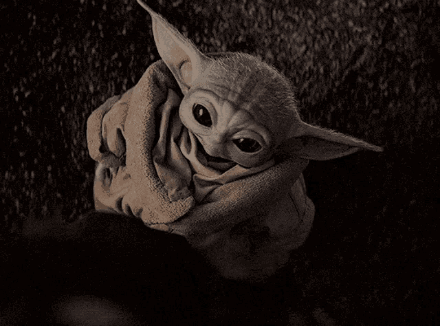 Baby Yoda May The Force Be With You Gif Babyyoda Maytheforcebewithyou Starwars Discover Share Gifs