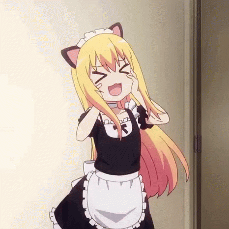 Anime Kawaii GIF - Anime Kawaii Cat - Discover & Share GIFs