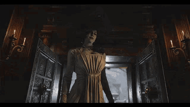 Resident Evil Village RE8 GIF - ResidentEvilVillage RE8 TallLady - Discover  & Share GIFs