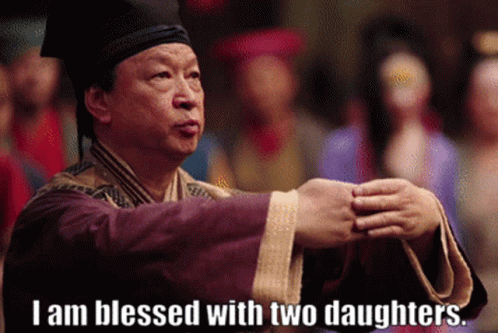 Mulan Daughters GIF - Mulan Daughters IAmBlessedWithTwoDaughters - Discover  & Share GIFs