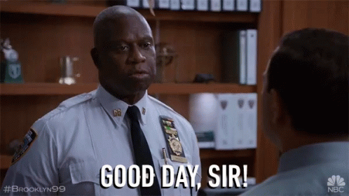 good day sir good