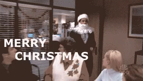 funny merry christmas gif free download