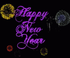 Happy New Year Purple Glitter GIF - HappyNewYear PurpleGlitter ...