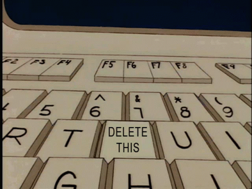 Delete Delete This GIF - Delete DeleteThis Keyboard - Discover & Share GIFs