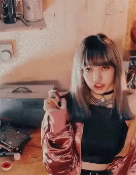 Lisa Blackpink Gif Lisa Blackpink Whistle Discover Share Gifs