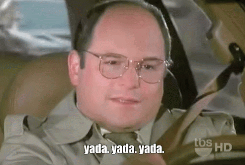 Seinfeld Yada Yada GIFs | Tenor
