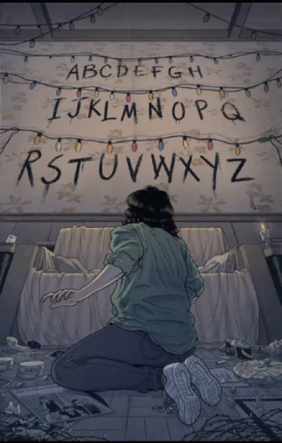 Resultado de imagem para stranger things gif lights