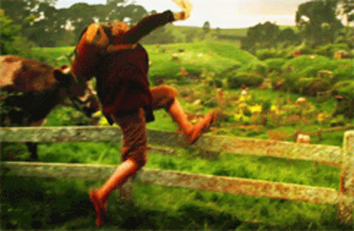 Run Lord Of The Rings GIF - Run LordOfTheRings Bilbo GIFs