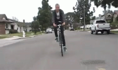 Image result for drunk riding a bike gifs