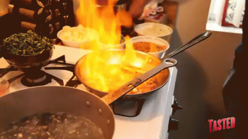 Cooking With Fire GIF - Fire Cooking ExtremeCooking ...