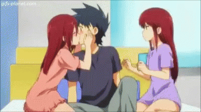  Anime  Kiss  GIF  Anime  Kiss  Discover Share GIFs 