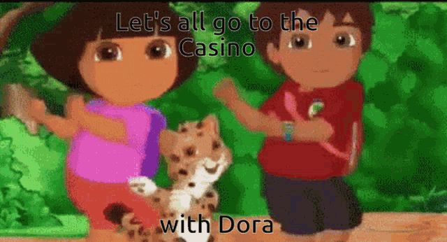 Dora The Explorer Lets All Go To The Casino GIF ...