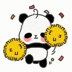 Panda Cheer GIF - Panda Cheer Dancing - Discover & Share GIFs