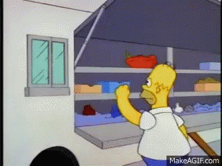 Homer Simpson GIF - Homer Simpson Hamburger - Discover & Share GIFs