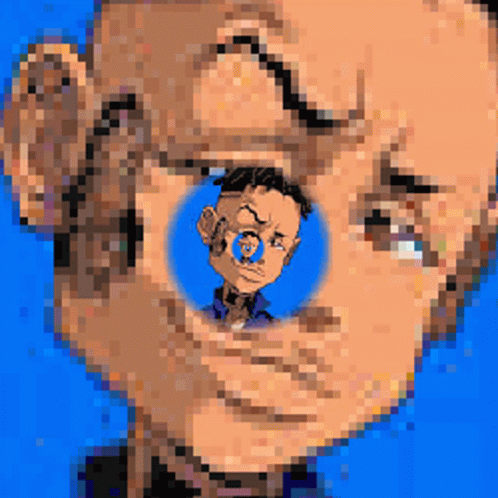 Blue Face Gif Blue Face Zoomin Discover Share Gifs