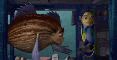 What S Going On With This Shark Tale Point Out Gif Meme Outoftheloop