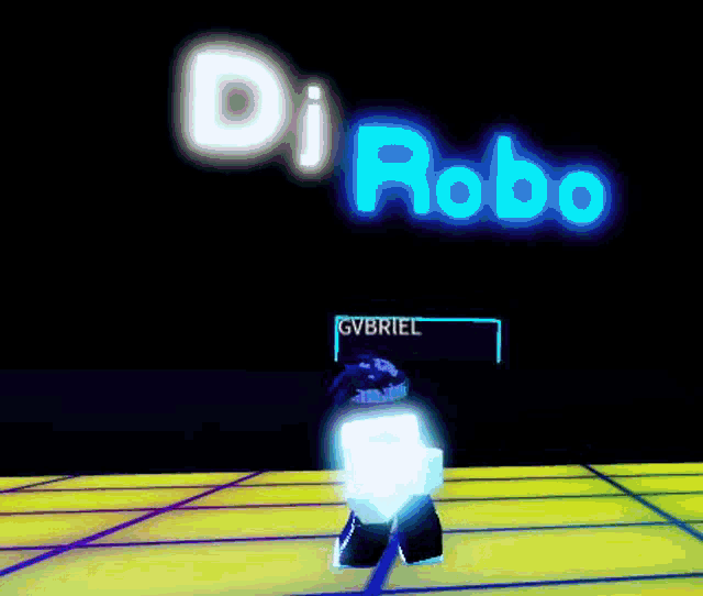 neon roblox sign blue