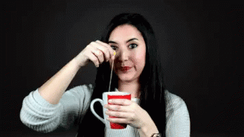 Image result for tea drinking gif