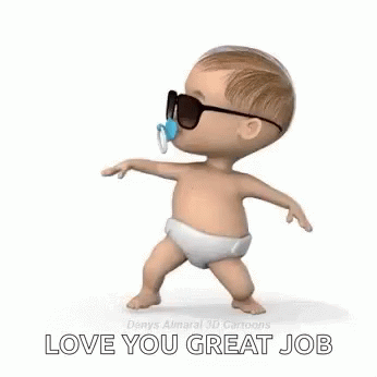 Baby Great Job Gif Baby Greatjob Loveyou Discover Share Gifs