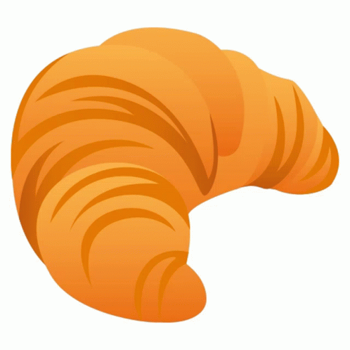 Croissant Food GIF - Croissant Food Joypixels - Discover & Share GIFs