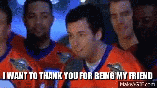 Waterboy Thank You GIF - Waterboy ThankYou Friend - Discover & Share GIFs