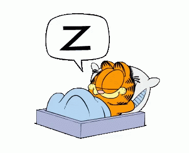 Garfield Sleeping GIF - Garfield Sleeping Sleepy - Discover & Share GIFs