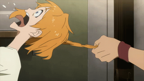 Deca Dence Anime GIF - DecaDence Anime PullHair GIFs