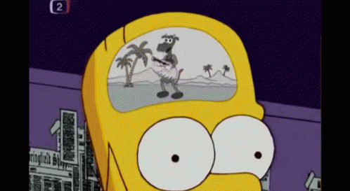 The Simpsons Homer GIF - TheSimpsons Homer Brain GIFs