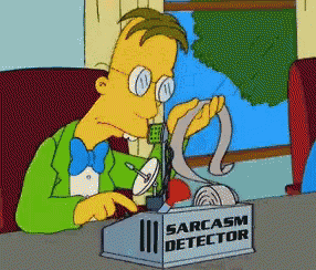 Image result for sarcastic simpsons gif