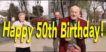 Happy 50th Birthday Gifs Tenor