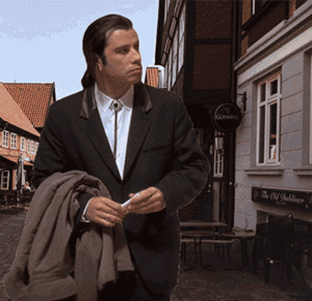 Confused Travolta With Optimized Transparency Highqualitygifs