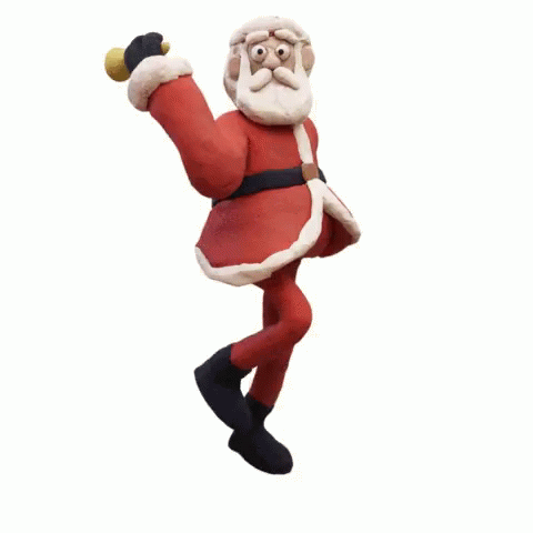 Santa Dance GIF - Santa Dance MerryChristmas - Discover & Share GIFs