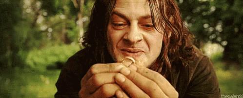lord of the rings gollum gif