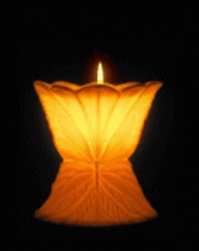 Orange Candle Candles GIF - OrangeCandle Candles Light GIF's
