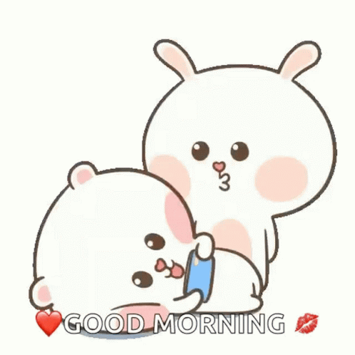 Animated Cute Good Morning Kiss Gif Jameslemingthon Blog