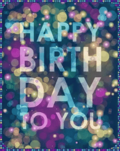 happy birthday greetings gif