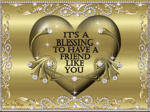 Friends Blessing GIF - Friends Blessing Heart - Discover 