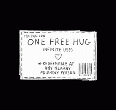 One Free Hug Gif Hug Ticket Discover Share Gifs