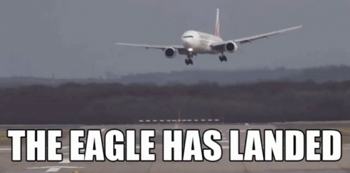 Landed GIFs | Tenor