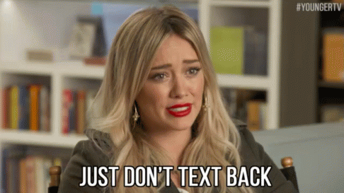 never back down gif