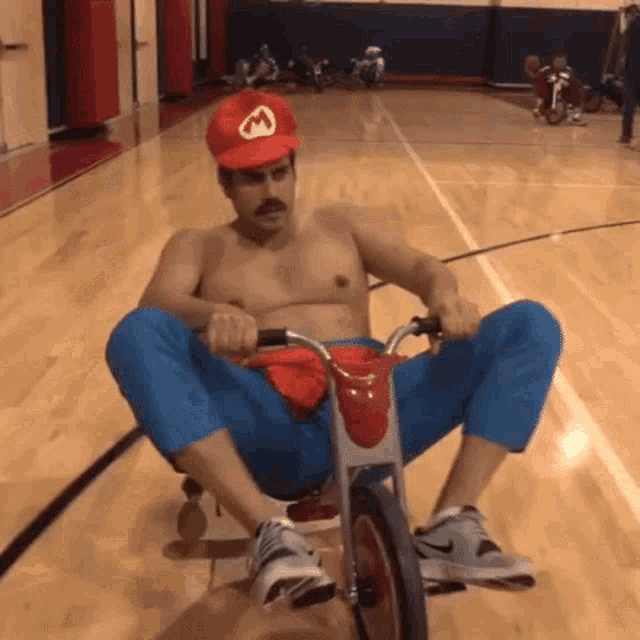 Mario Mario Kart GIF - Mario MarioKart Tricycle GIFs
