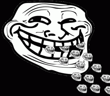 troll mouth gif troll