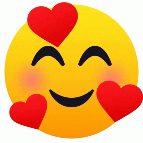 Smiling Face With Hearts People GIF - SmilingFaceWithHearts People ...