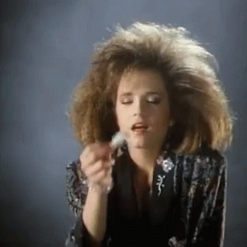 80s hair gif 80shair 80sstyle hairstyle discover share gifs
