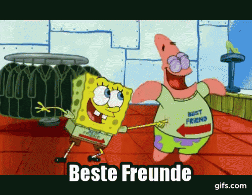 Spongebob Und Patrick Beste Freunde GIF Friendship Friend BestFriend