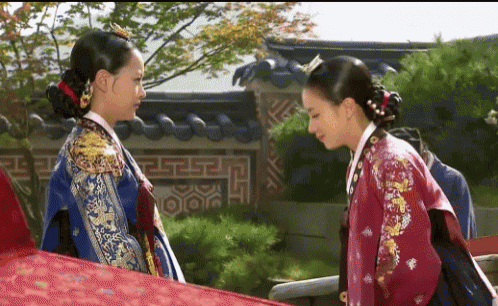 Image result for kdrama bow gif"