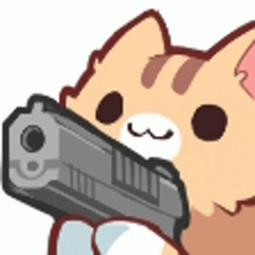 Cat_gun GIF - Cat_gun - Discover & Share GIFs