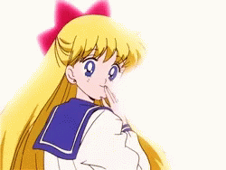 Sailor Venus Sailor Moon GIF - SailorVenus SailorMoon Wink - Discover ...