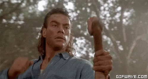 Jean Claude Van Damme Snake GIF - JeanClaudeVanDamme Snake Punch ...