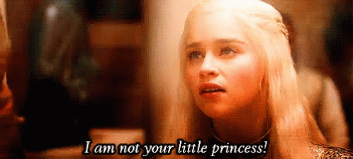 Image result for I am no princess gif